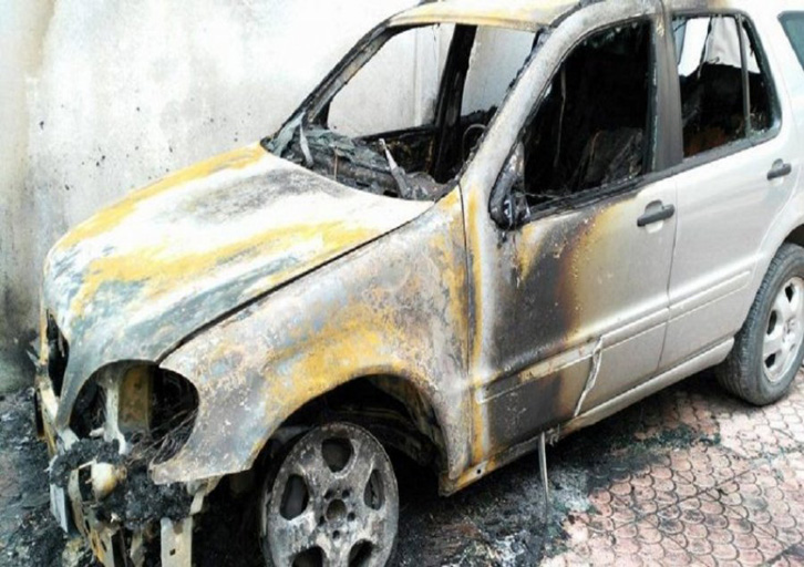 FOTO/ Vlorë, digjet makina, Policia zbardh shkaqet