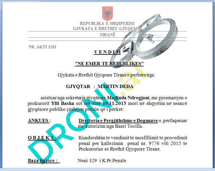 VENDIMI/ Gjykata rrëzon aksionin antikondraband për duhanin e grirë