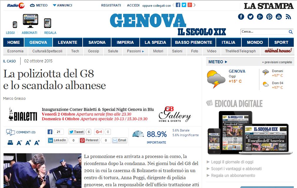 Dëshmia e Zaganit, skandali i Tahirit bucet në Itali