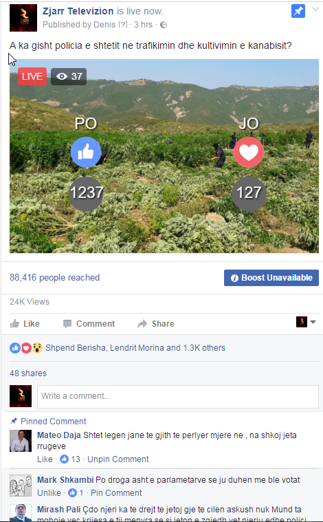 VIDEO/90% e shqiptarëve nuk besojnë tek policia