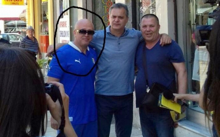 FOTO LAJM/ Ben Blushi me ish-kreun e bandës së Durrësit, Lulzim Berisha