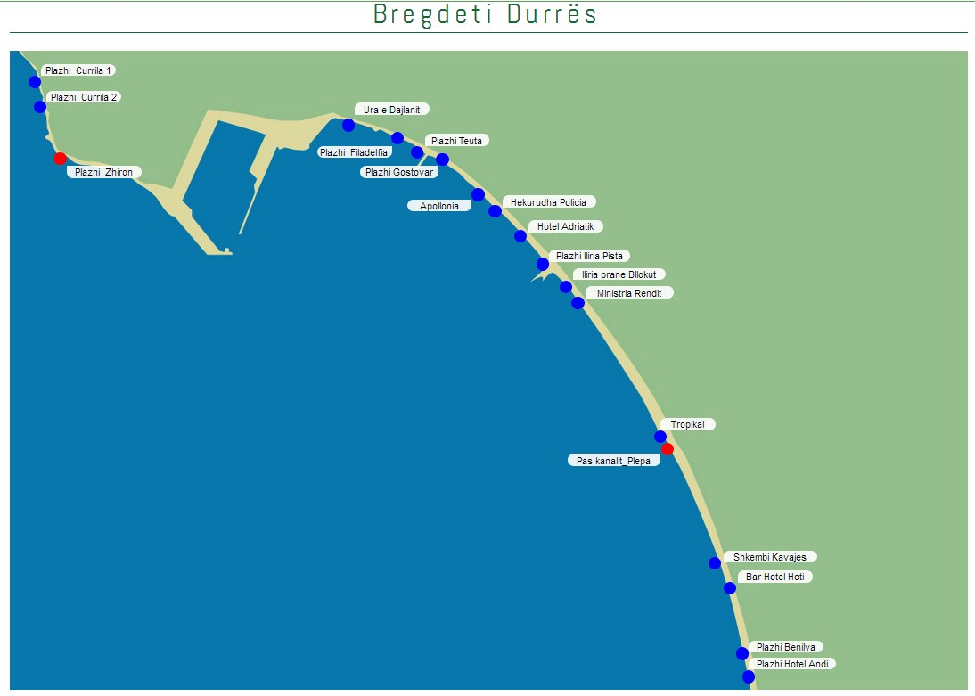 FOTO GALERI/ Ja plazhet më të ndotura dhe më të pastra në Shqipëri