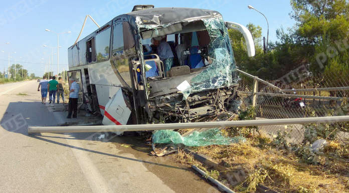 VIDEO & FOTO GALERI/ Greqi, aksidentohet autobusi i linjës Tiranë – Kalamata