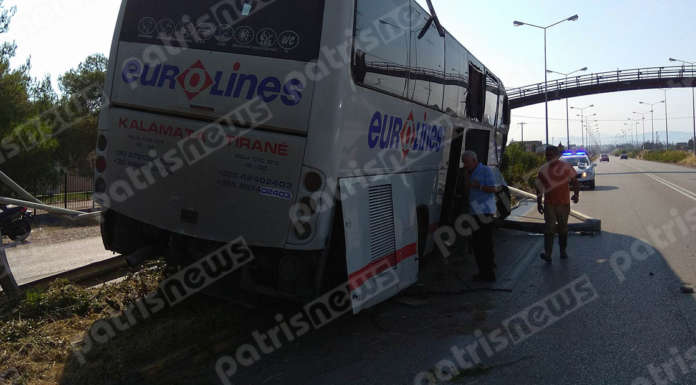 VIDEO & FOTO GALERI/ Greqi, aksidentohet autobusi i linjës Tiranë – Kalamata
