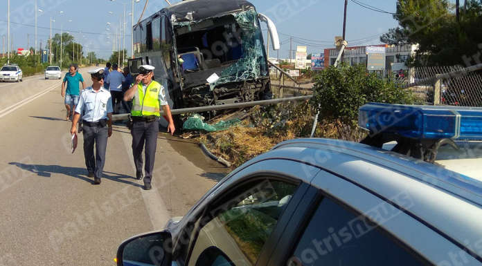 VIDEO & FOTO GALERI/ Greqi, aksidentohet autobusi i linjës Tiranë – Kalamata