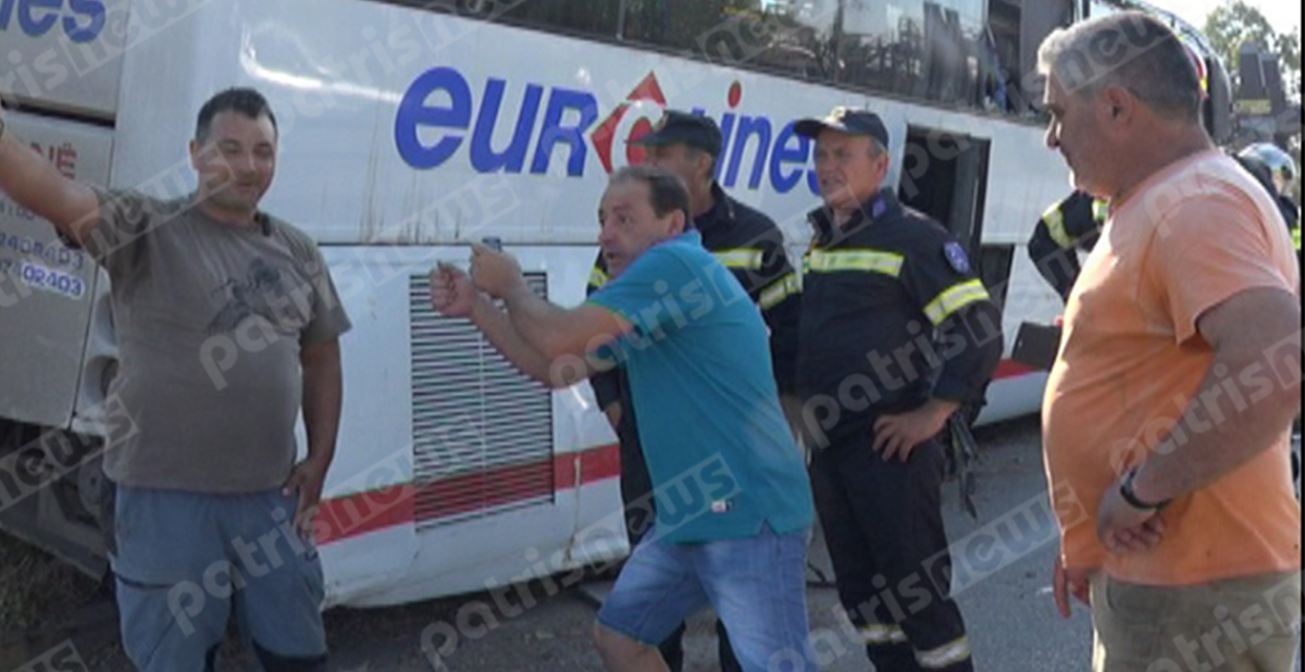 VIDEO & FOTO GALERI/ Greqi, aksidentohet autobusi i linjës Tiranë – Kalamata