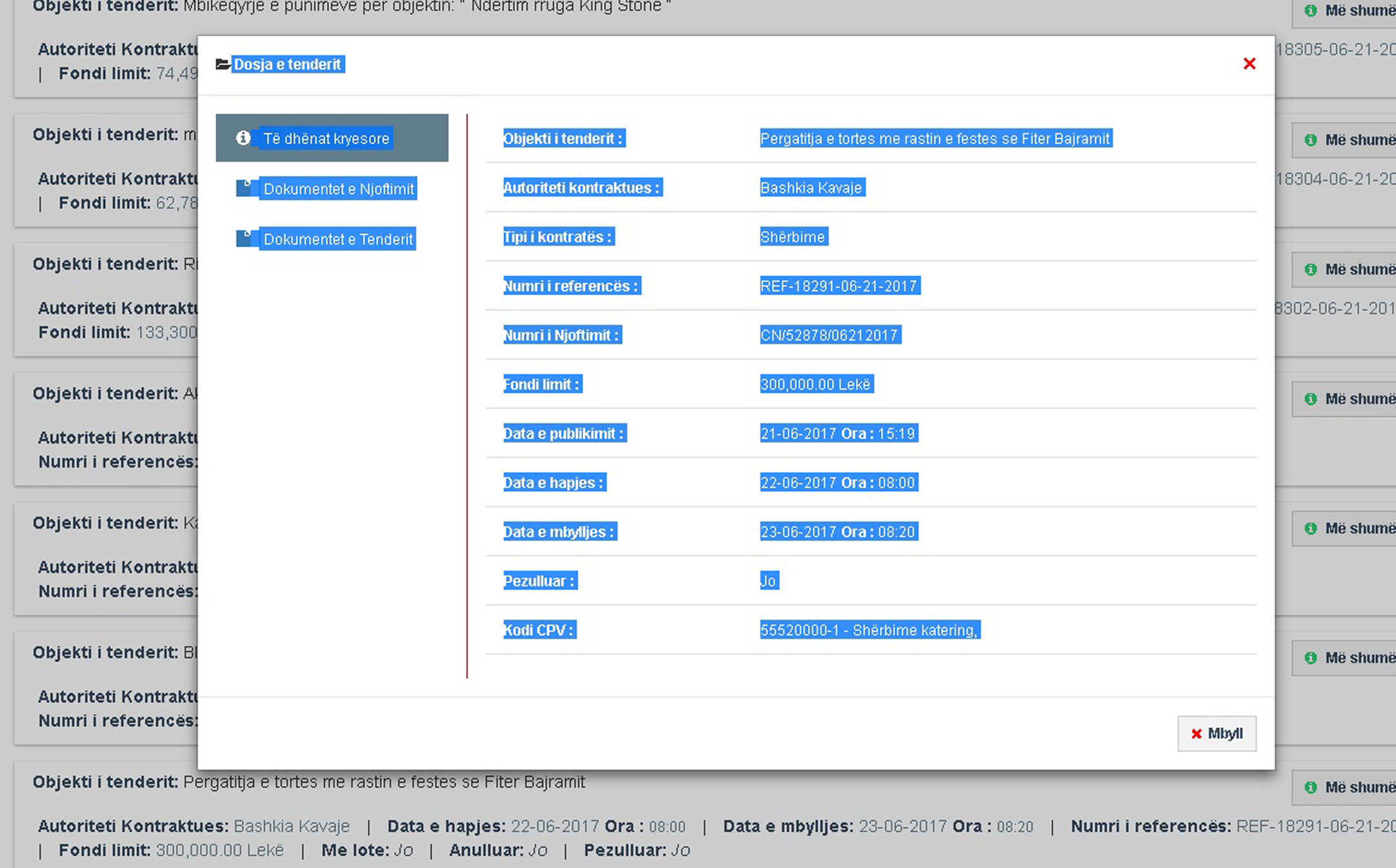 SKANDAL & DOKUMENT/ Bashkia e Kavajës, tender 3 milionë lekë për 20 metër katrorë tortë