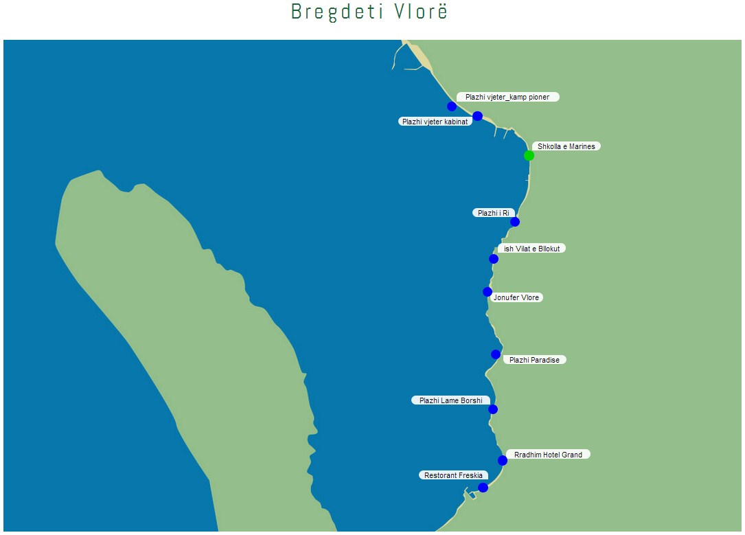 FOTO GALERI/ Ja plazhet më të ndotura dhe më të pastra në Shqipëri