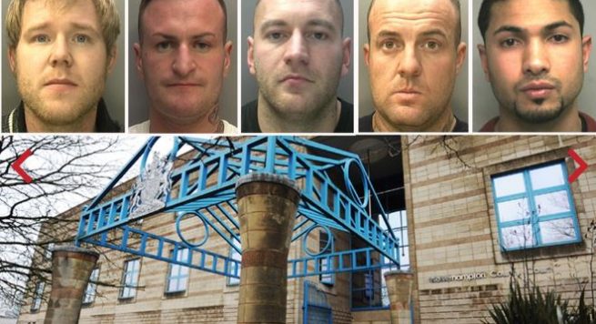 Angli, banda e drogës dënohet me 99 vite burg, mes tyre 5 shqiptarë