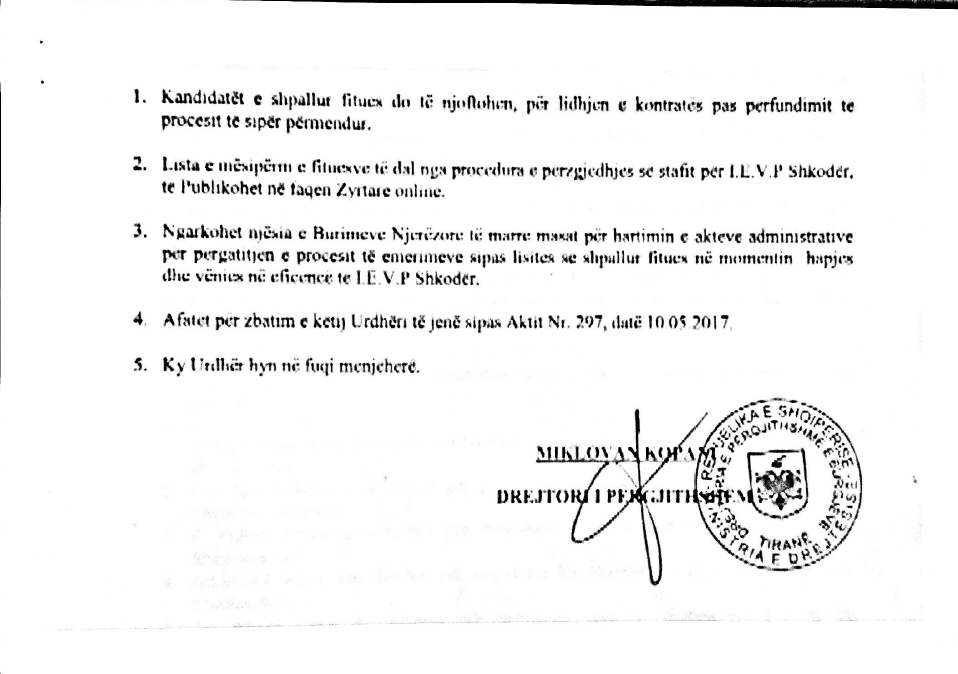 Ministri i Drejtësisë: Ka skena mashtrimi, hetim Drejtorëve të burgjeve në Shkodër