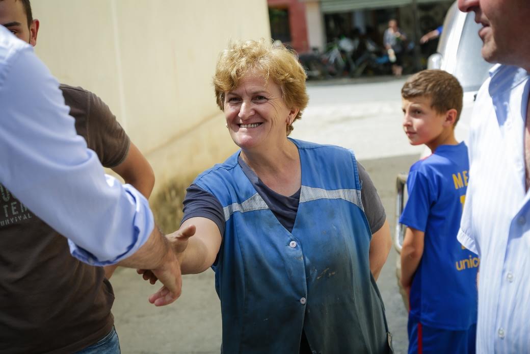 FOTO/ Lulzim Basha ndalet në Burrel: Taksa e ulët do rrisë konsumin, do rrisë prodhimin, do ndezë ekonominë