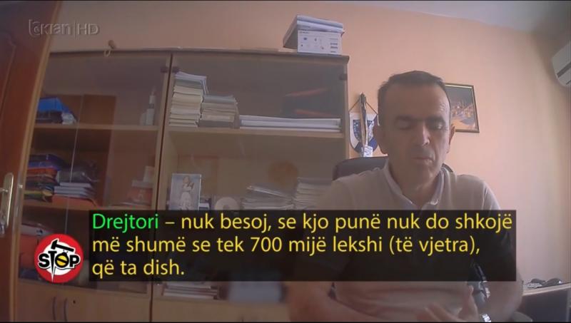 Drejtori i Cirkut Kombëtar zhvat 550 euro, që 5 persona të performojnë në Durrës
