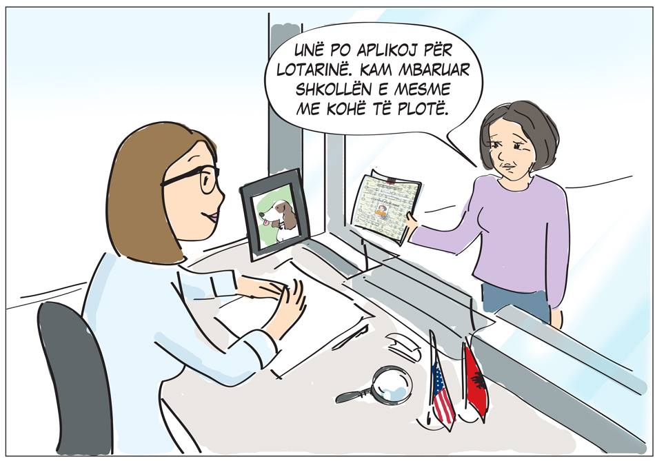 LOTARIA AMERIKANE/ Ambasada e SHBA, njofton dhe paralajmëron: Kujdes me dëftesat e shkollës së mesme!