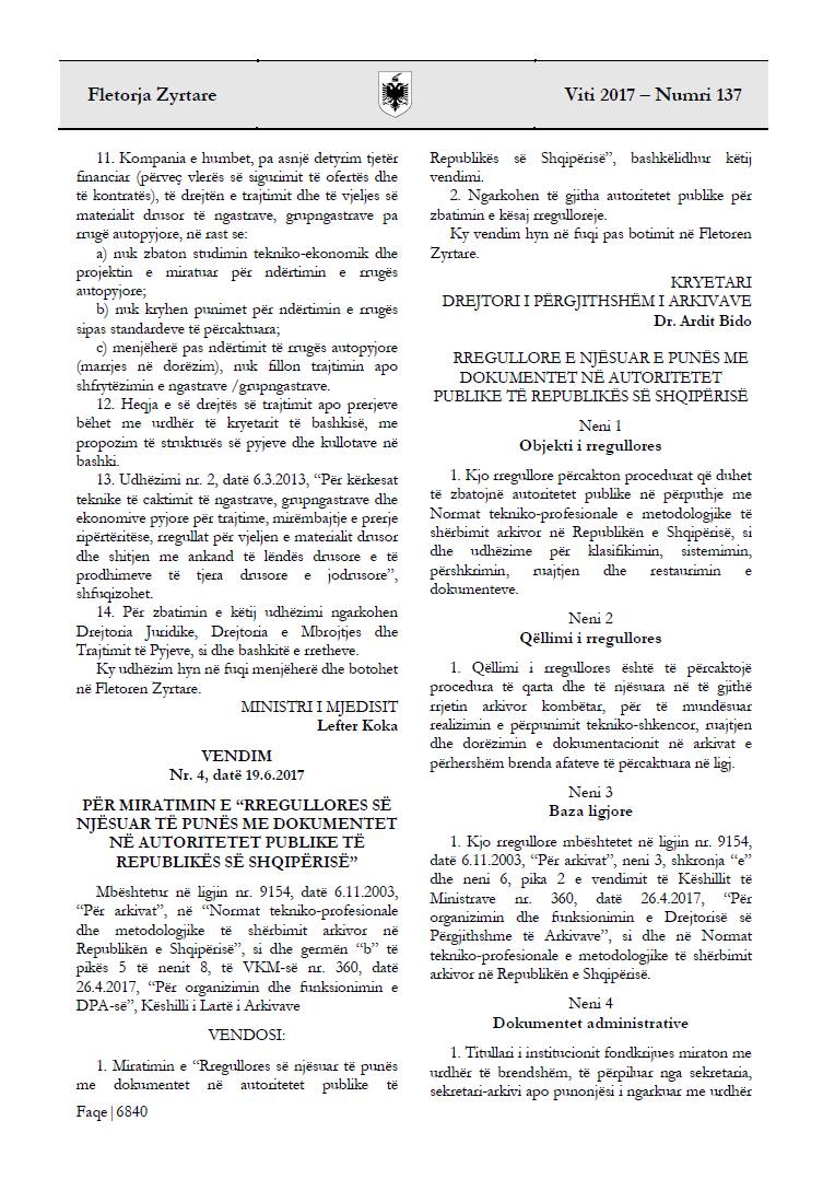 FOTO GALERI/ Shkresat zyrtare, ja si do të shkruajë administrata nga sot e tutje