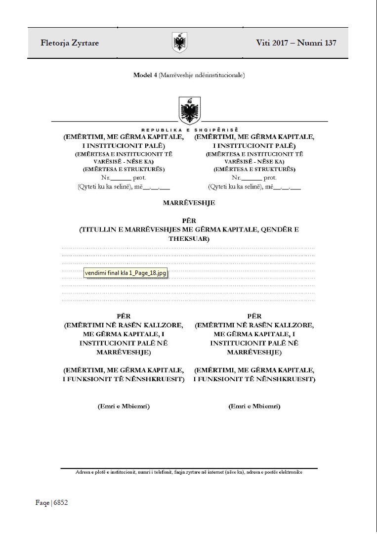 FOTO GALERI/ Shkresat zyrtare, ja si do të shkruajë administrata nga sot e tutje