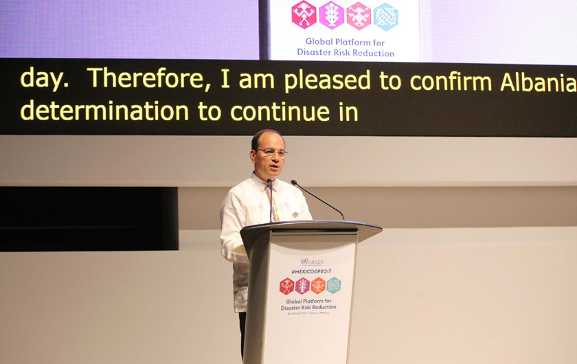 FOTO GALERI/ Presidenti Nishani merr pjesë në punimet e Platformës për Reduktimin e Rrezikut të Katastrofave