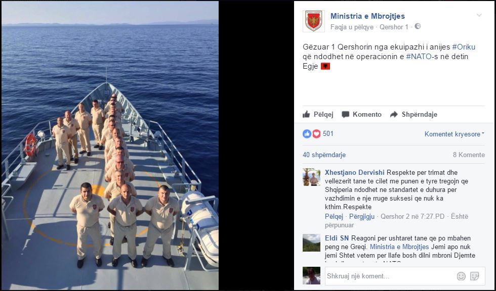 FOTO MASHTRIM/ Pas “armatosjes” së popullit nga Ilir Meta, LSI “inventarizon” edhe flotën luftarake detare