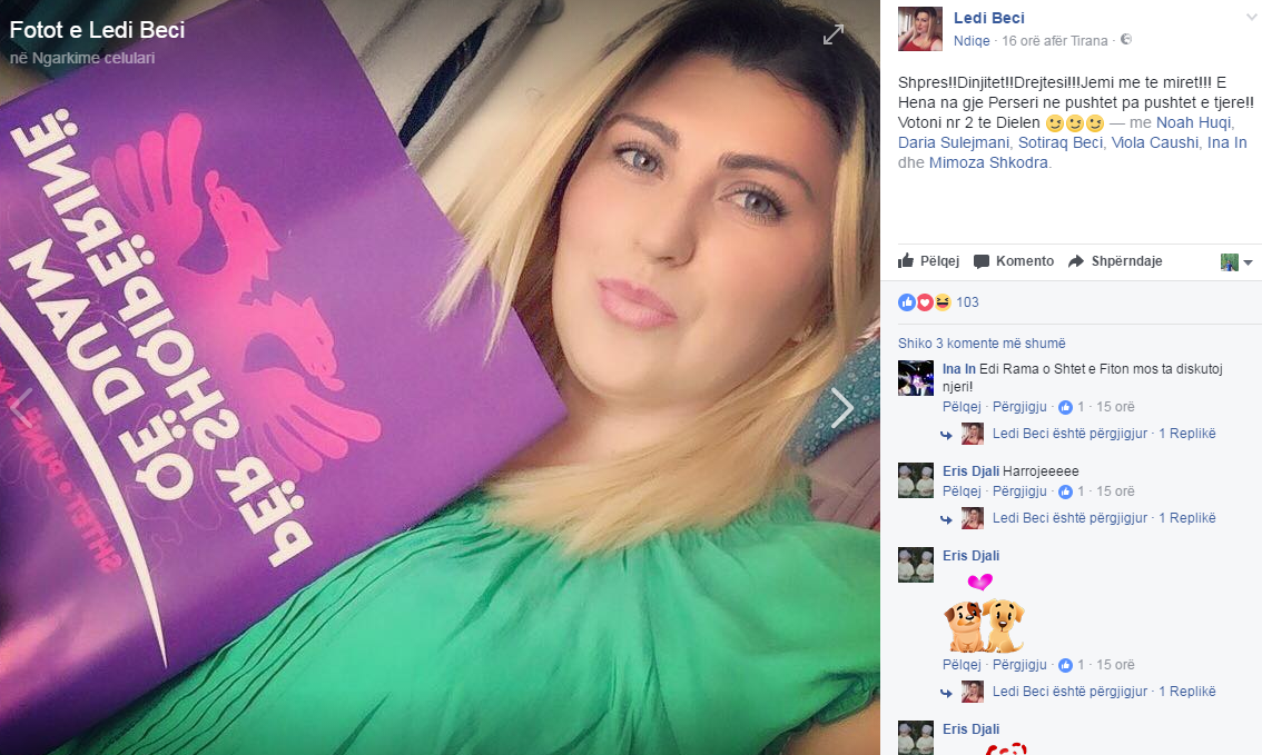 FOTOSKANDAL/ Ja policja rrugore dhe gardisti që bëjnë thirrje për të votuar PS-në