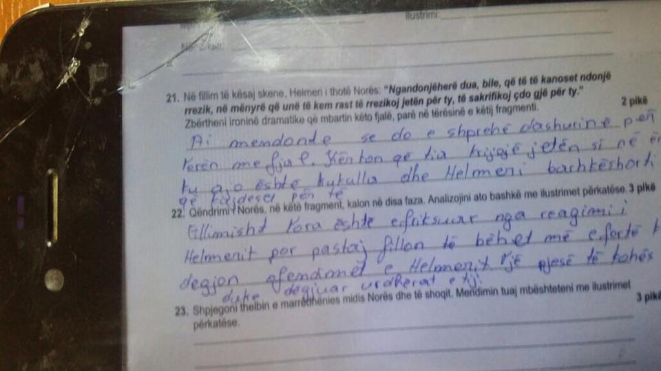 “E nxori tezën e maturës, kërkohet ndjekje penale për Ndrecën”