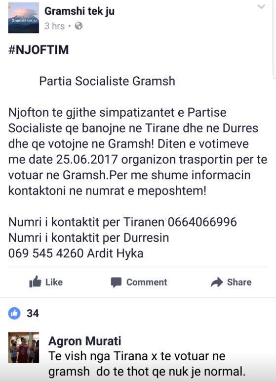 FOTO DENONCIM/ Blerje masive e votës, ja sa rrethe ka pushtuar PS