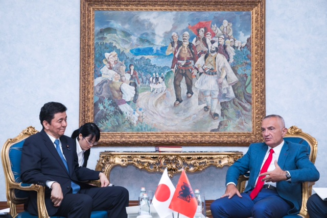Ilir Meta pret ministrin japonez Nobuo Kishi: Marrëdhëniet midis dy vendeve, përparim në të gjitha fushat
