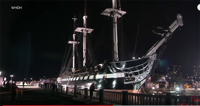 VDEO/ Amerikanët rikthejnë “në punë” luftanijen 220-vjeçare të marinës