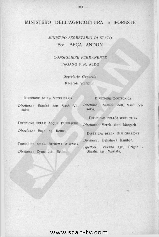 VITI 1940 & EMRAT/ Kush ishin 160 zyrtarët e lartë të administratës shqiptar