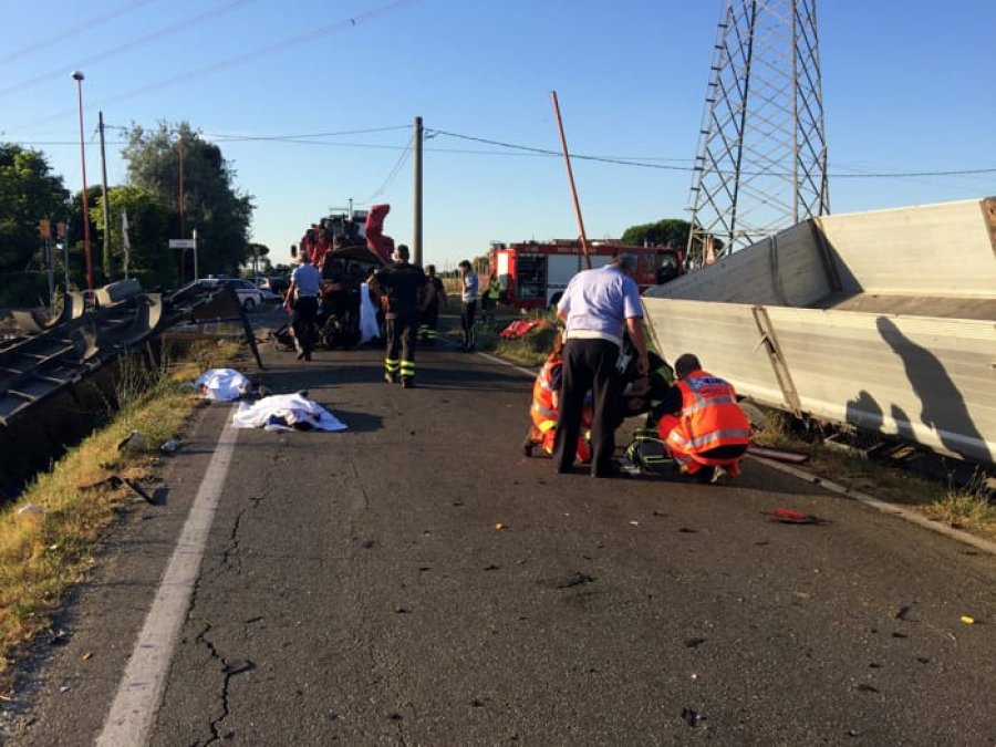 EMRI/ Itali, ja kush është një nga shqiptarët që vdiq në aksident