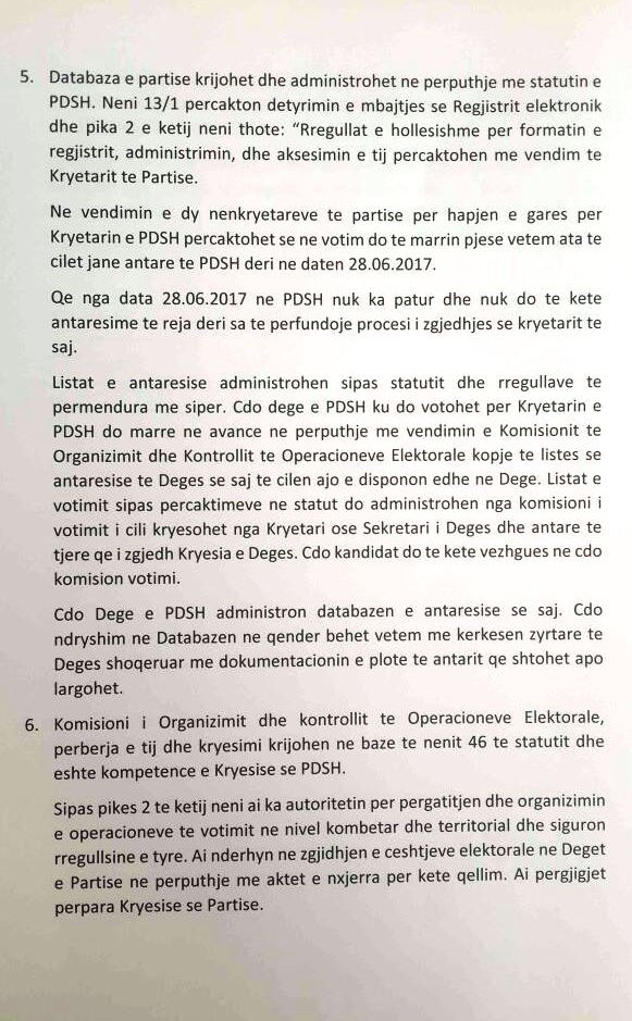 Nënkryetarët e PD, sqarojnë procedurat e garës për kreun partisë