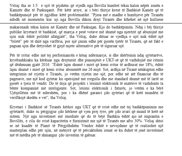 FOTO FAKT/ Erion Veliaj para zgjedhjeve dhe pas zgjedhjeve – Si ndryshoi fjalët kryebashkiaku për çmimin e ujit