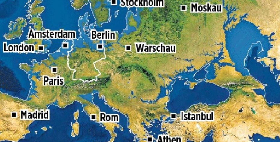 HARTA DIXHITALE/ Qytetet që zhyten në ujë nëse nuk ndalon ngrohja globale, goditet edhe Shqipëria