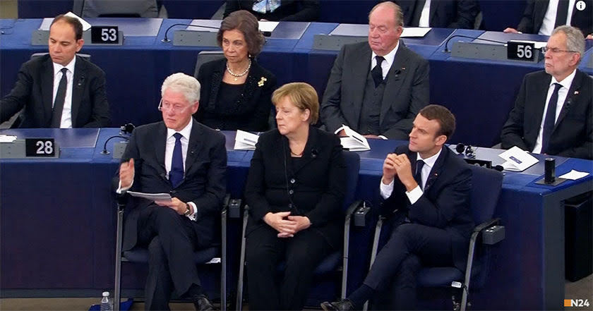 FOTO/ Presidenti Nishani në ceremoninë e nderimit të ish-kancelarit gjerman, Helmut Kohl