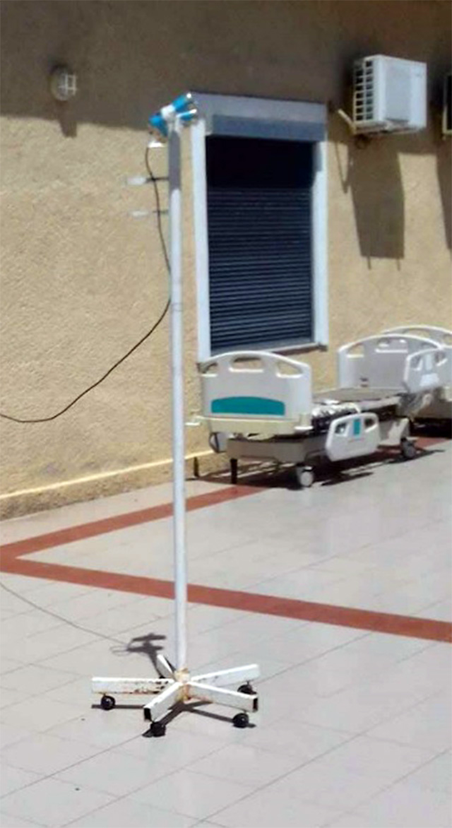 FOTO LAJM/ Elbasan, novatorizmi dhe kreativiteti në spital, bëjnë që pacienti tia mbath me vrap