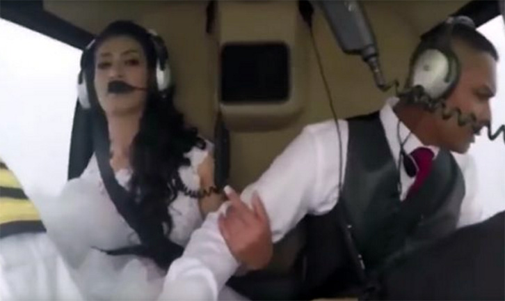 VIDEO/ Rrëzohet helikopteri me nusen, dasma kthehet në tragjedi