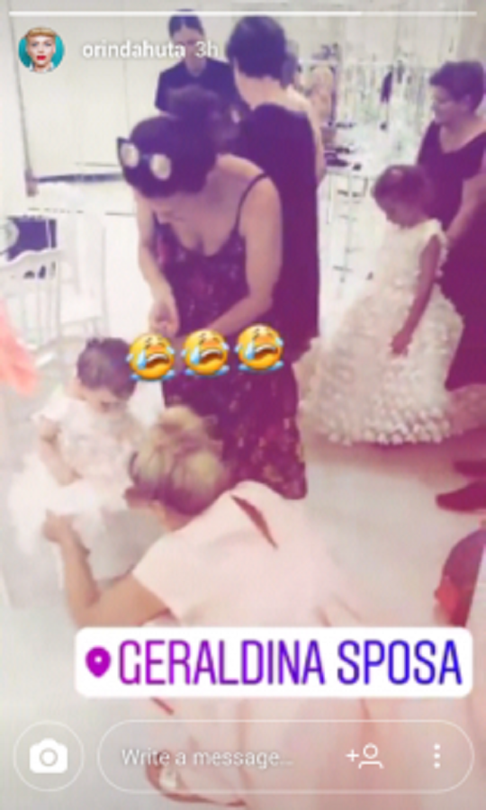 FOTO/ Momenti që përloti Orinda Hutën disa ditë para dasmës