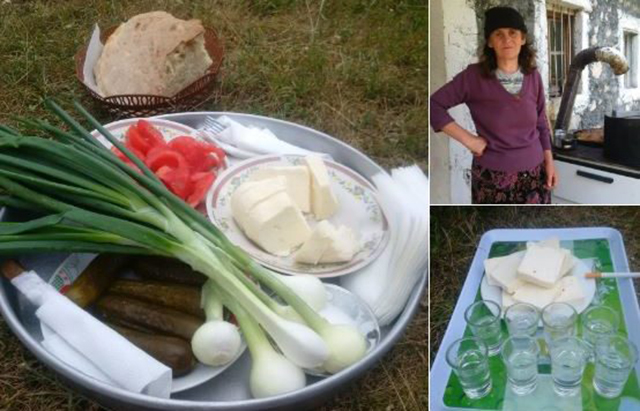 FOTO LAJM/ Bukë, kripë, zemër dhe raki në Valbonë