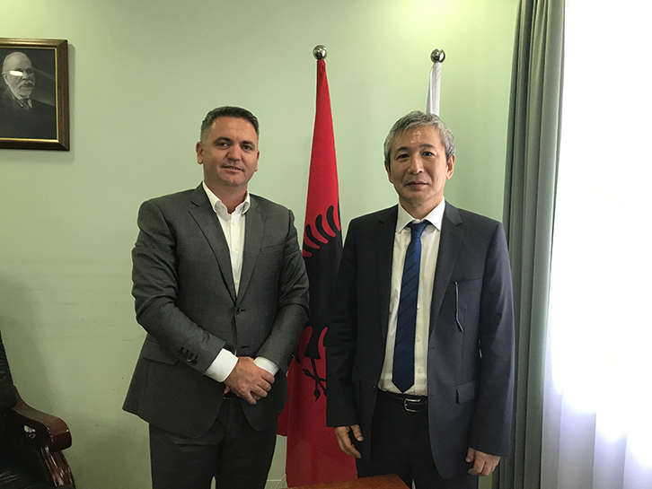 Ambasadori japonez në Kukës, njihet me potencialet turistike të rajonit