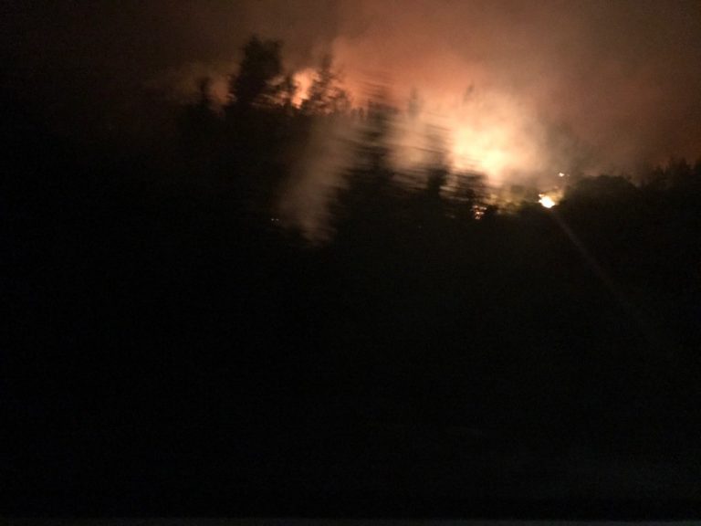 FOTO GALERI/ Dukat, zjarri “hyn” në fshat, banorët “marrin arratinë” dhe apelojnë për ndihmë