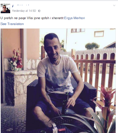 FOTO/ Ergys vdes në Itali, mesazhet e shokëve pushtojnë facebookun