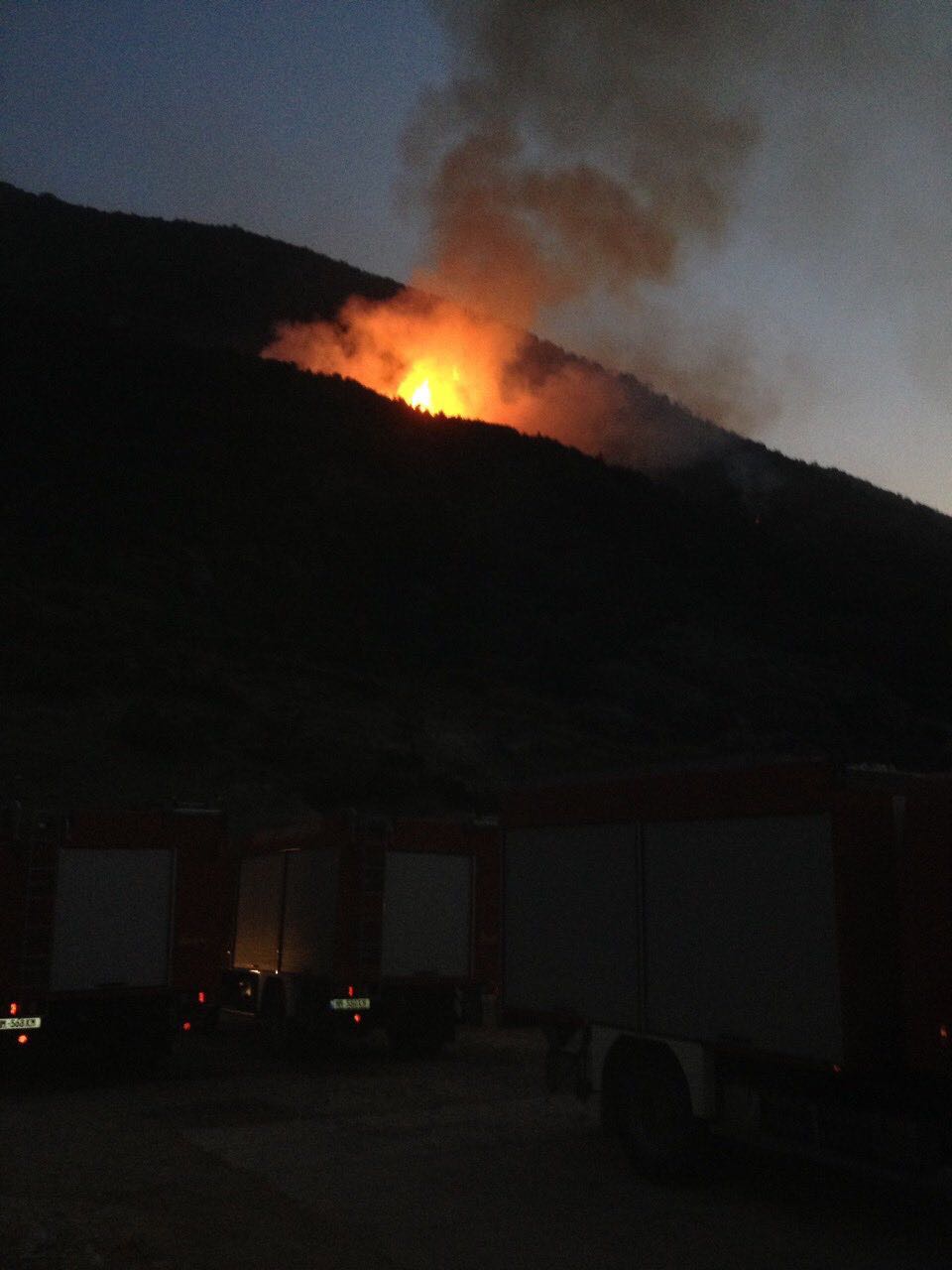 FOTO/ Lufta për shuarjen e zjarreve, mbi 300 efektivë të Forcave të Armatosura të angazhuar