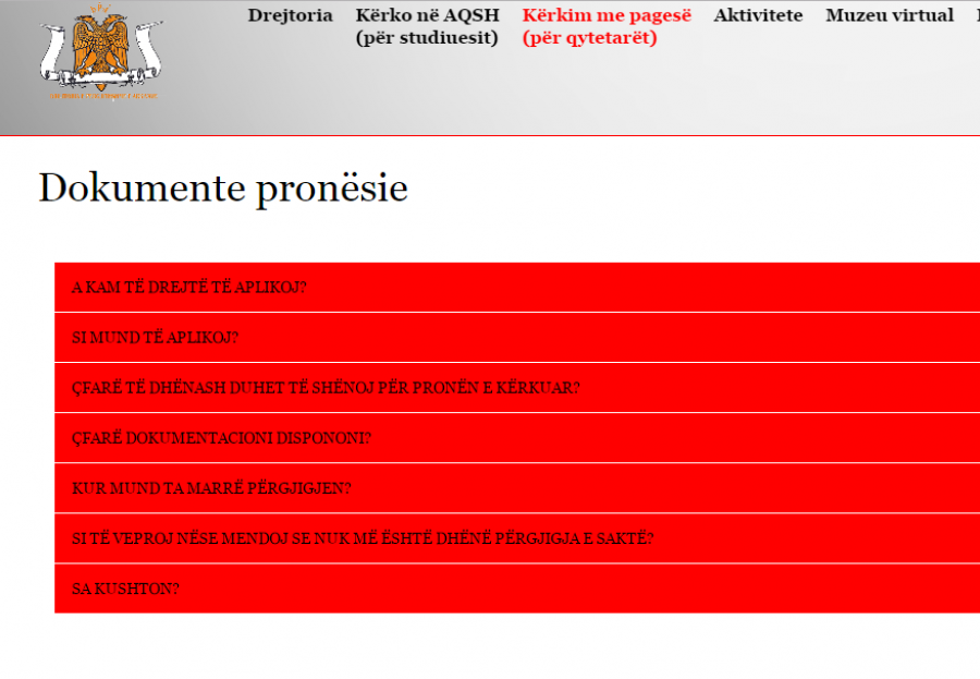 Pronat tuaja vetëm një klik larg, ja si ti kërkoni në Arkivin e Shtetit online