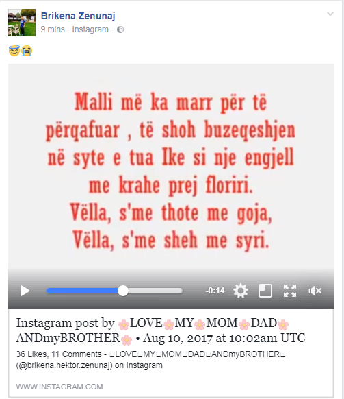 VIDEO & FOTO GALERI/ “Të të puthja dhe një herë” – Fjalët rrëqethëse të vajzës shkodrane pas vdekjes së babait e vëllait