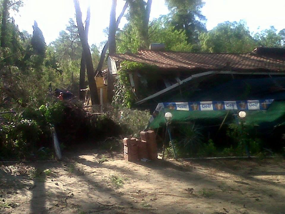 FOTO/ Divjakë, stuhia e madhe shkatërron Parkun Kombëtar