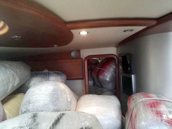 FOTO GALERI/ Greqi, bllokohen 2 ton drogë shqiptare, me jaht italian drejt Egjeut