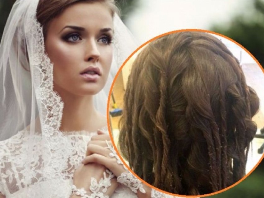 Elbasan, parukierja i djeg flokët nuses, plas sherri në sallon