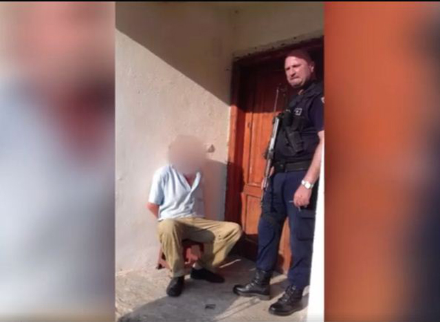 VIDEO/ Pukë, ja si u prangos i dehuri që terrorizoi fshatin me kallashnikov gjatë gjithë natës