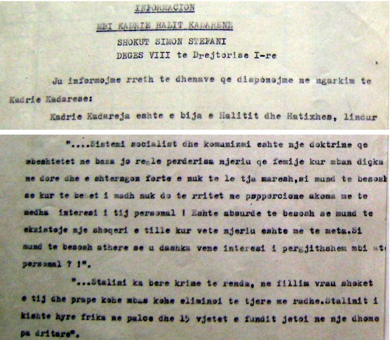 DOSJE/ Deklaratat e forta të motrës së Ismail Kadaresë kundër regjimit komunist