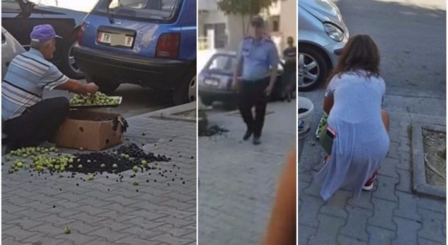VIDEO/ Tiranë, Policia Bashkiake sjellje harbute ndaj të moshuarit