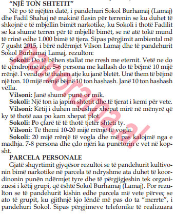 PËRGJIMET & DETAJE/ Trafikantët e Vlorës me zemër “të madhe”: Nga 10 tonë hashash, 1 ton ia japim shtetit dhe…