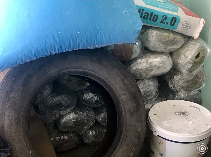 VIDEO & FOTO GALERI/ Durrës, gjendet kanabis në një dyqan, shpallet në kërkim një person